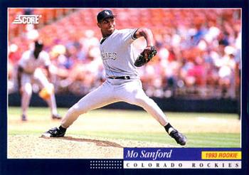 1994 Score #253 Mo Sanford Front