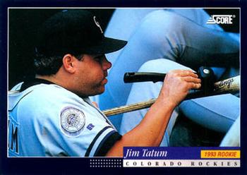 1994 Score #311 Jim Tatum Front