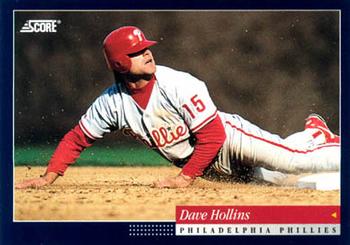 1994 Score #354 Dave Hollins Front