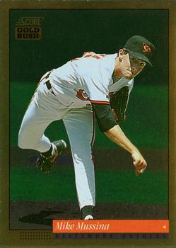 1994 Score - Gold Rush #9 Mike Mussina Front