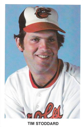 1983 Baltimore Orioles Postcards #NNO Tim Stoddard Front