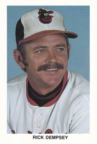 1984 Baltimore Orioles Postcards #NNO Rick Dempsey Front