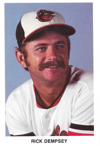 1981 Baltimore Orioles Postcards #NNO Rick Dempsey Front