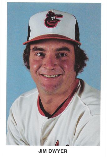 1981 Baltimore Orioles Postcards #NNO Jim Dwyer Front