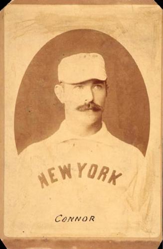 1888-89 Joseph Hall Cabinets New York Giants #NNO Roger Connor Front