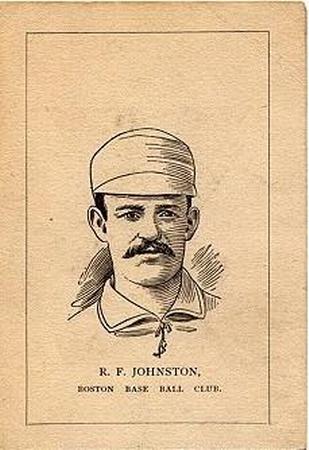 1889 Diamond S Cigars Boston Beaneaters (N526) #NNO Dick Johnston Front