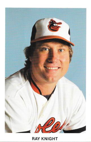 1987 Baltimore Orioles Postcards #NNO Ray Knight Front