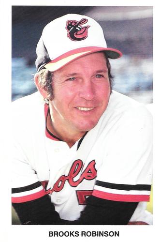 1991 Baltimore Orioles Postcards #NNO Brooks Robinson Front
