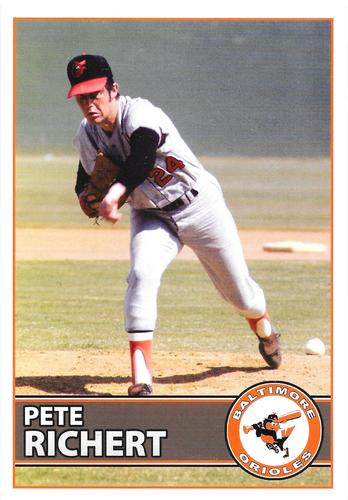 2010 Baltimore Orioles Alumni Photocards #NNO Pete Richert Front