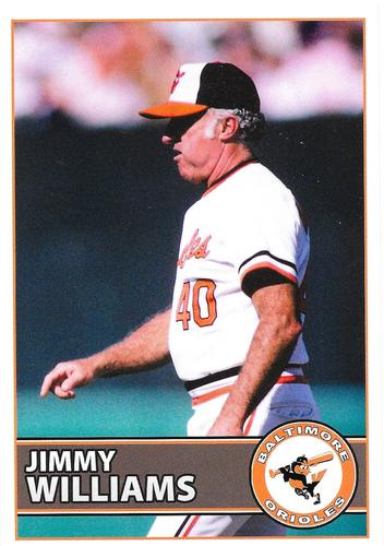 2014 Baltimore Orioles Alumni Photocards #NNO Jimmy Williams Front