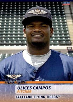 2023 Choice Lakeland Flying Tigers #05 Ulices Campos Front
