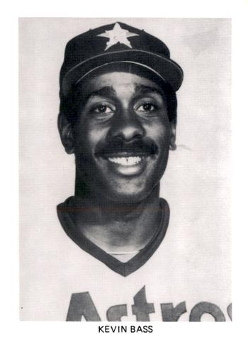 1984 Houston Astros Photocards #NNO Kevin Bass Front
