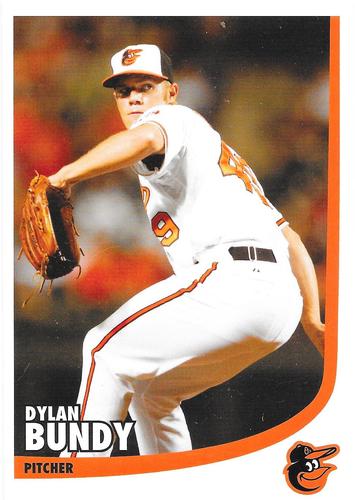 2013 Baltimore Orioles Photocards #NNO Dylan Bundy Front