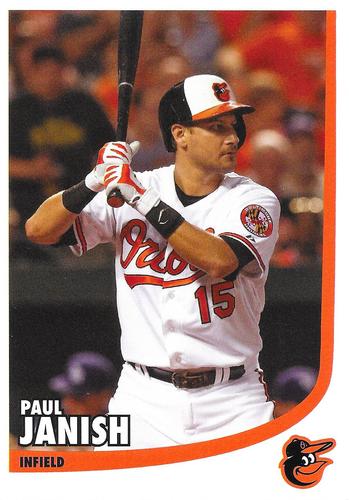 2017 Baltimore Orioles Photocards #NNO Paul Janish Front