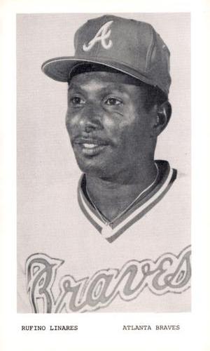 1982 Atlanta Braves Photocards #NNO Rufino Linares Front