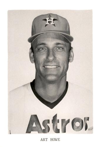 1982 Houston Astros Photocards #NNO Art Howe Front