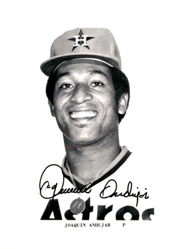 1979 Houston Astros Photocards #NNO Joaquin Andujar Front