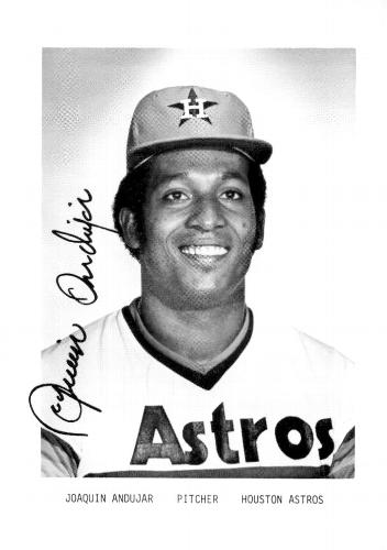 1978 Houston Astros Photocards #NNO Joaquin Andujar Front