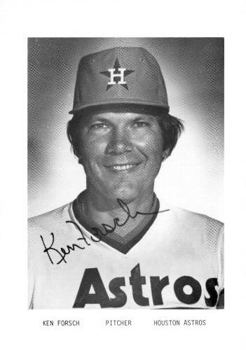 1978 Houston Astros Photocards #NNO Ken Forsch Front