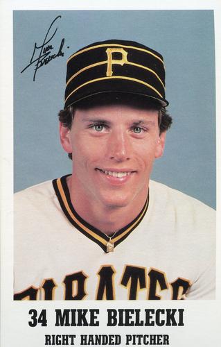 1985 Pittsburgh Pirates Promotional Dates #NNO Mike Bielecki Front