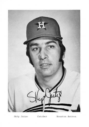 1974 Houston Astros Photocards #NNO Skip Jutze Front