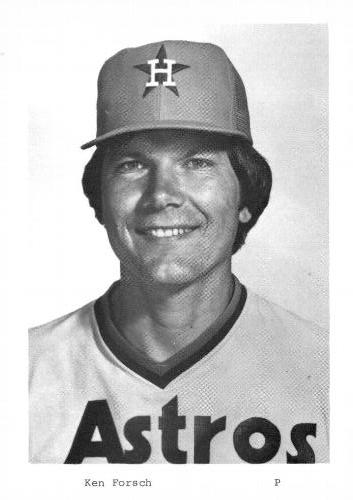 1980 Houston Astros Photocards #NNO Ken Forsch Front