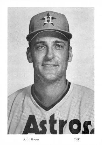 1980 Houston Astros Photocards #NNO Art Howe Front