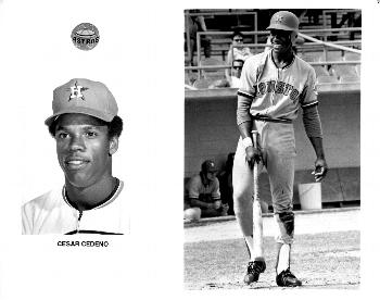 1974 Houston Astros Photos #NNO Cesar Cedeno Front