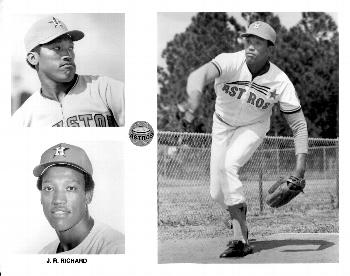 1974 Houston Astros Photos #NNO J.R. Richard Front