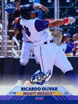 2023 Choice Fort Myers Mighty Mussels #10 Ricardo Olivar Front