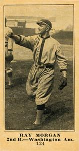 1916 Sporting News (M101-5) #124 Ray Morgan Front