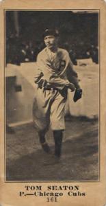 1916 Sporting News (M101-5) #161 Tom Seaton Front