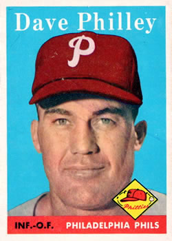 1958 Topps #116 Dave Philley Front