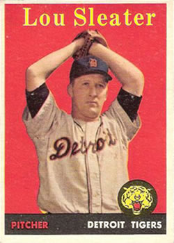 1958 Topps #46 Lou Sleater Front