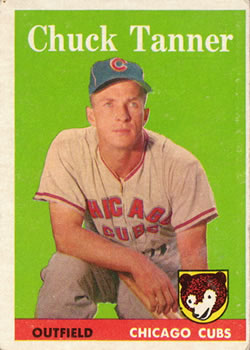 1958 Topps #91 Chuck Tanner Front