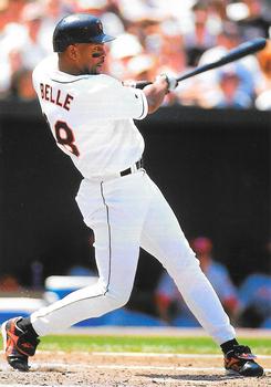 2000 Baltimore Orioles Photocards #NNO Albert Belle Front
