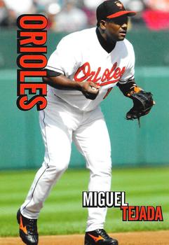 2004 Baltimore Orioles Photocards #NNO Miguel Tejada Front