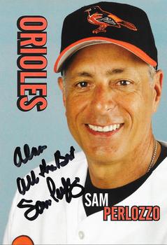 2005 Baltimore Orioles Photocards #NNO Sam Perlozzo Front