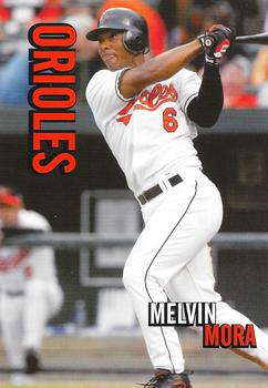 2006 Baltimore Orioles Photocards #NNO Melvin Mora Front