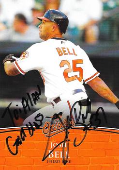 2010 Baltimore Orioles Photocards #NNO Josh Bell Front