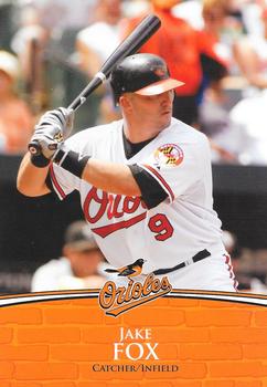 2011 Baltimore Orioles Photocards #NNO Jake Fox Front