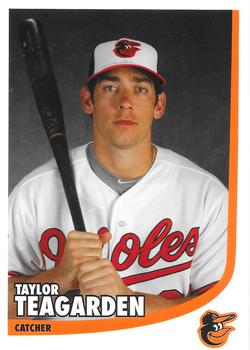 2012 Baltimore Orioles Photocards #NNO Taylor Teagarden Front
