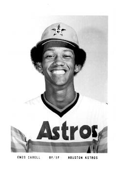 1975 Houston Astros Photos #NNO Enos Cabell Front