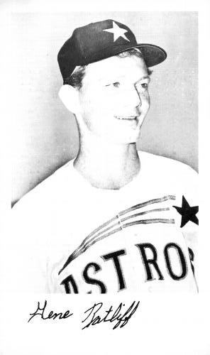 1965 Houston Astros Photocards #NNO Gene Ratliff Front