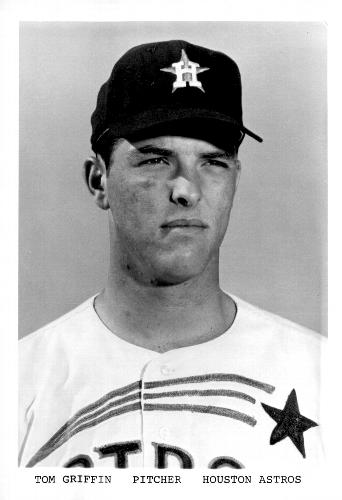 1966 Houston Astros 5x7 Photos #NNO Tom Griffin Front