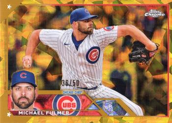 2023 Topps Chrome Update Sapphire Edition - Gold #USCS281 Michael Fulmer Front