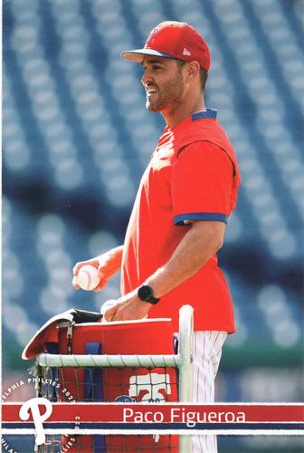 2022 Philadelphia Phillies Team Issue Photo Cards - Non-Set Cards #NNO Paco Figueroa Front