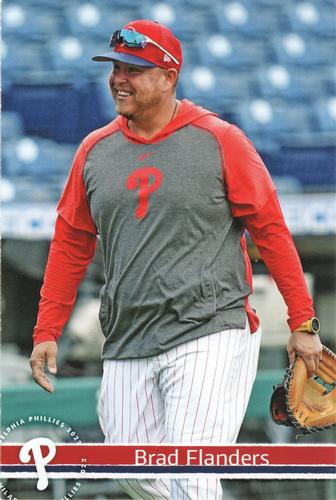2022 Philadelphia Phillies Team Issue Photo Cards - Non-Set Cards #NNO Brad Flanders Front