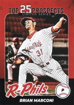 2022 R-Phils Philadelphia Phillies Top 25 Prospects #24 Brian Marconi Front