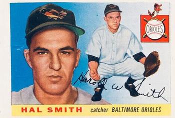 1955 Topps Sports Illustrated #8 Hal Smith Front